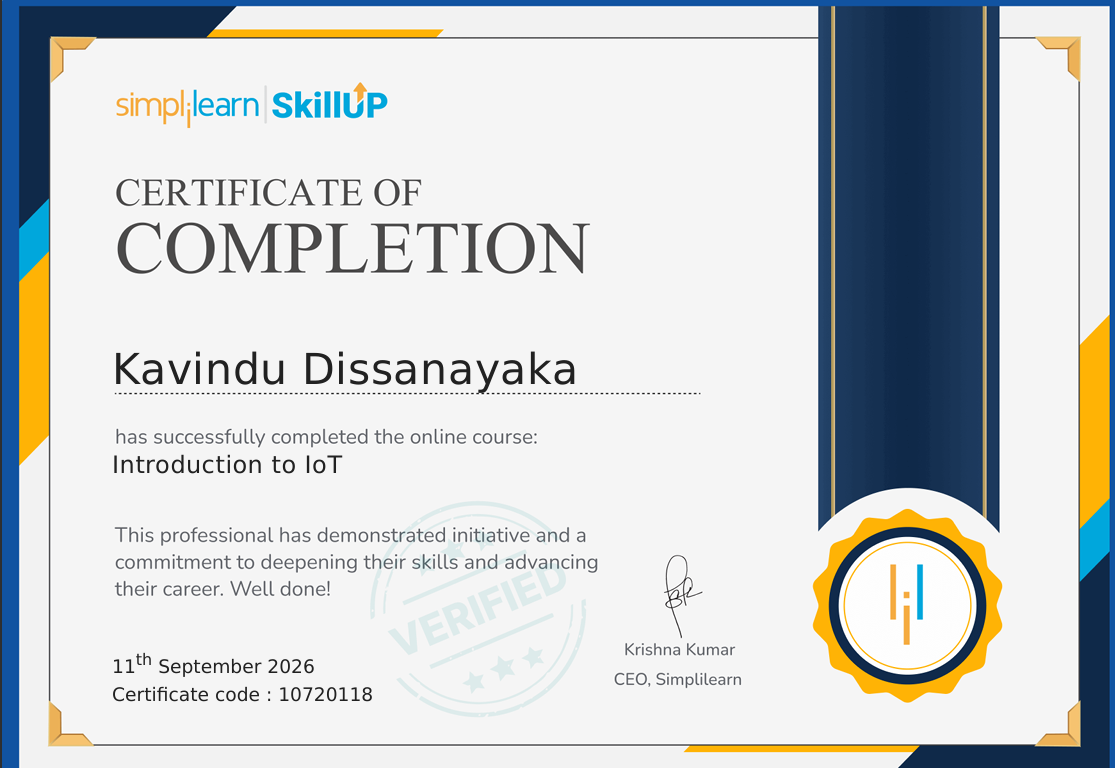 SuhuruSara Python Programming Certificate